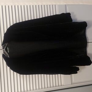 Beautiful vintage Laura Ashley silk velvet opera coat